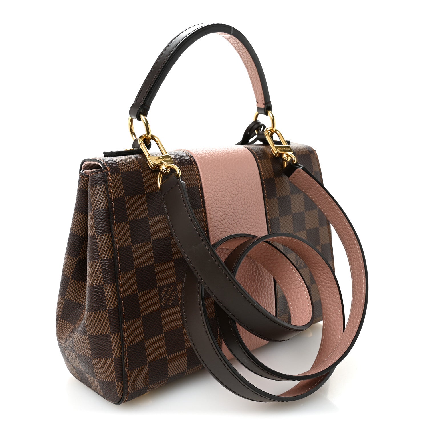 Louis Vuitton Damier Ebene Bond Street BB Magnolia 3 of 9