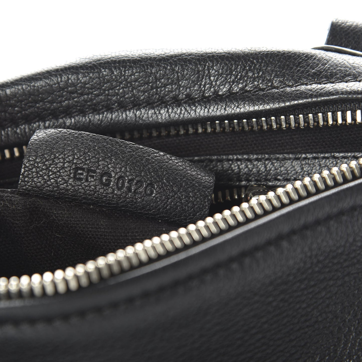 Sugar Goatskin Small Pandora Black