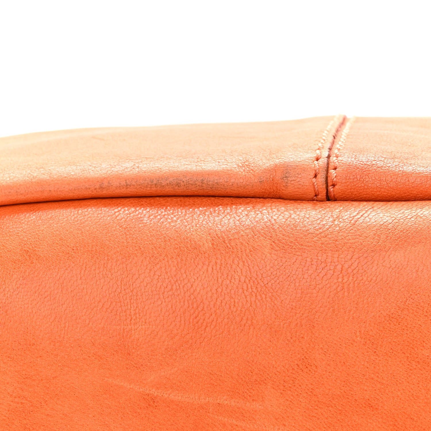 Givenchy Wrinkled Lambskin Medium Nightingale Orange 14 of 14