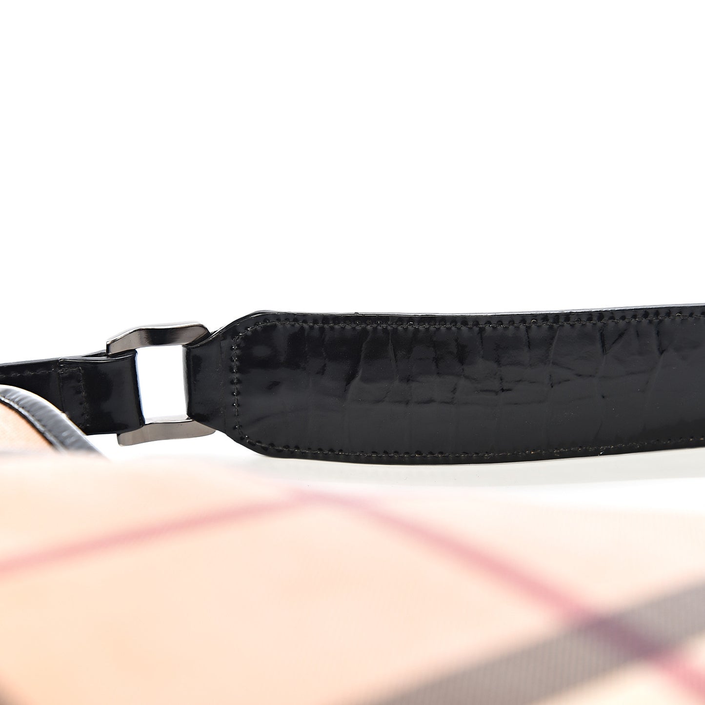 Nova Check Shoulder Bag Black