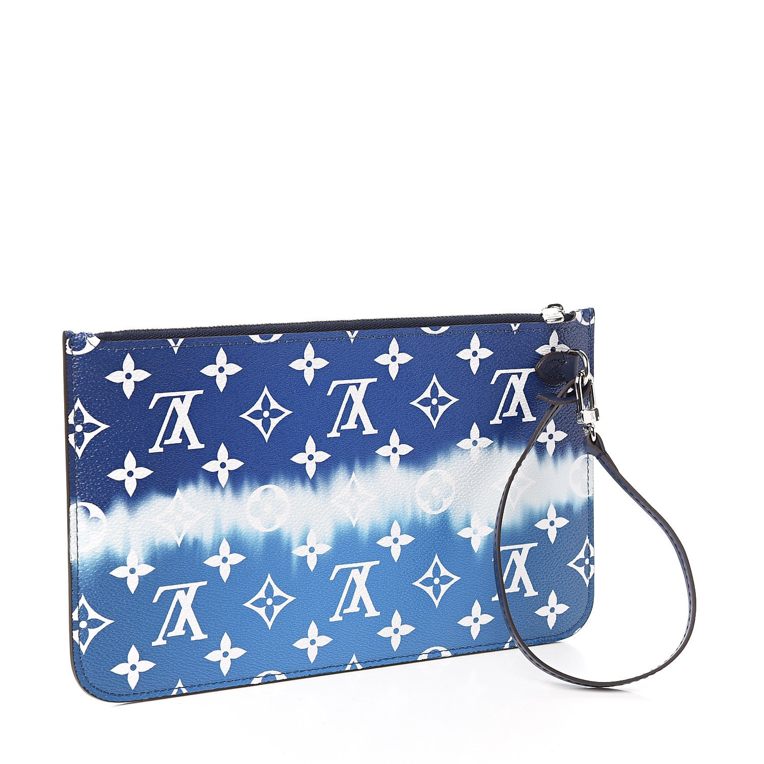 Louis Vuitton Monogram Escale Neverfull MM GM Pochette Blue 2 of 6