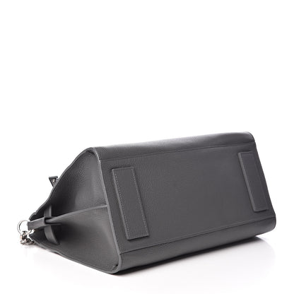 Saint Laurent Grained Calfskin Small Supple Sac De Jour Grey 4 of 15