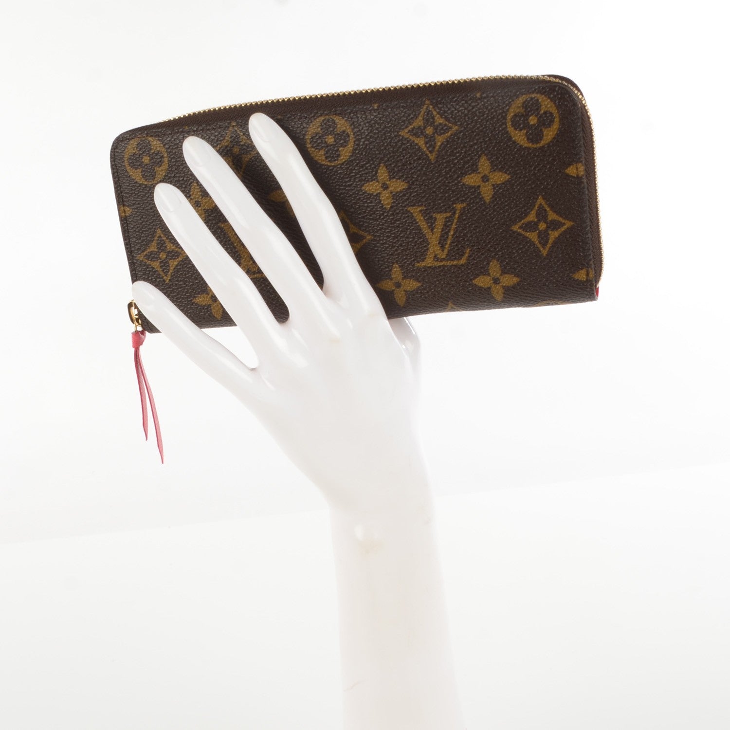 Louis Vuitton Monogram Clemence Wallet Grenade 2 of 7