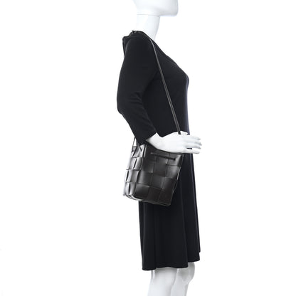 Bottega Veneta Nappa Maxi Intrecciato Cassette Bucket Bag Ebano 2 of 9