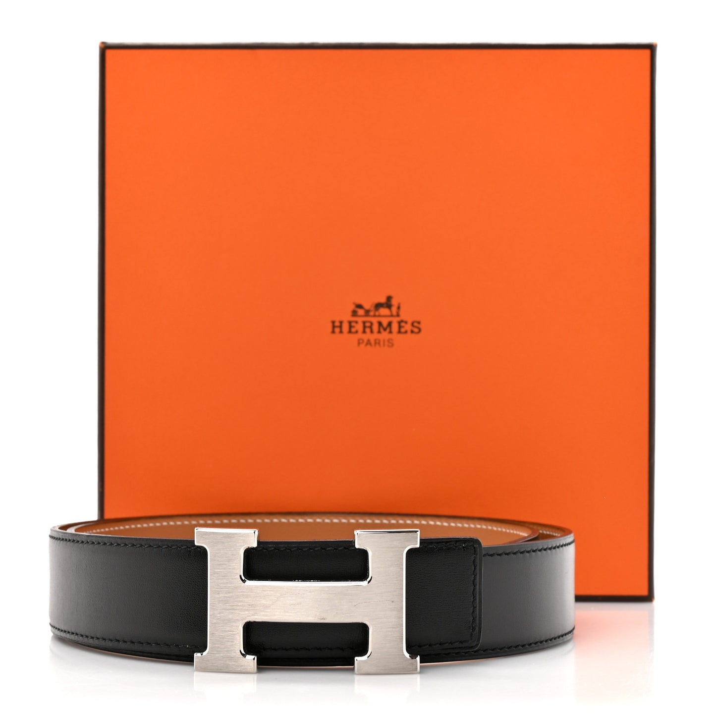 Box Swift 24mm Mini Constance H Belt 82 Black Gold