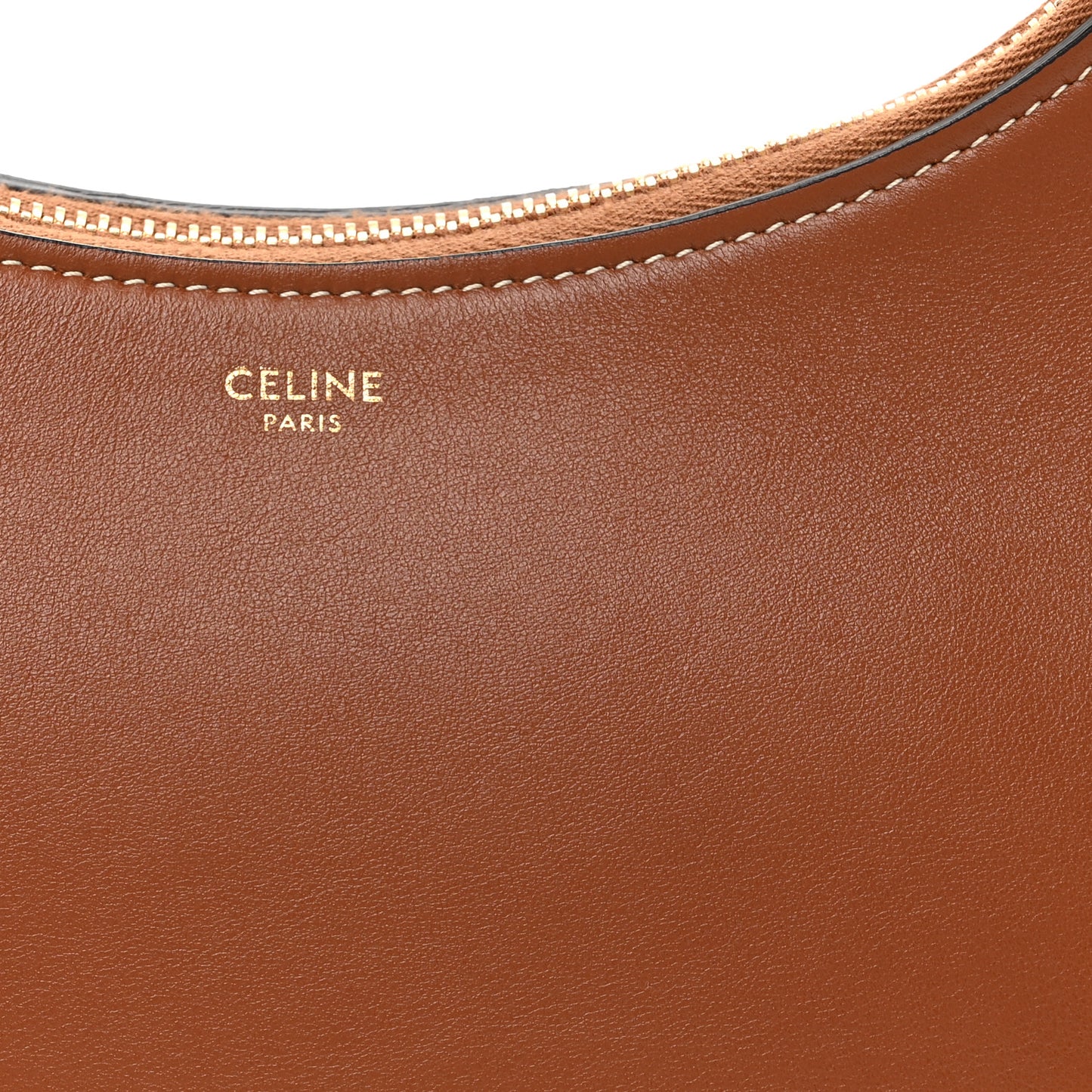 Smooth Calfskin Medium Ava Shoulder Bag Tan