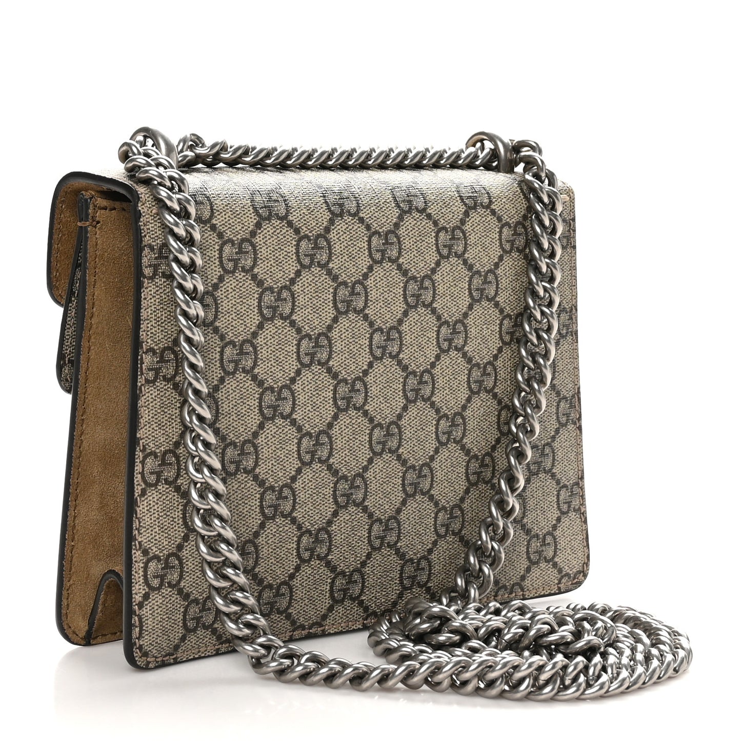 GG Supreme Monogram Mini Dionysus Shoulder Bag Taupe