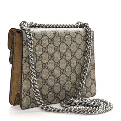 Gucci GG Supreme Monogram Mini Dionysus Shoulder Bag Taupe 3 of 10