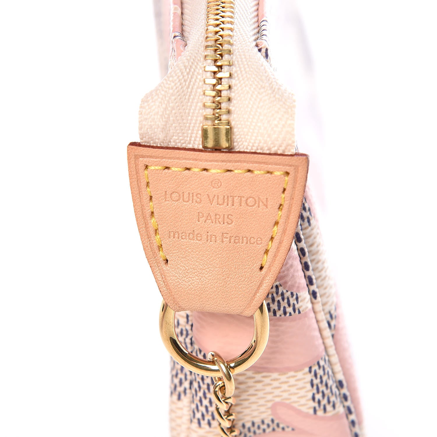 Louis Vuitton Damier Azur Tahitienne Mini Pochette Accessories 8 of 10