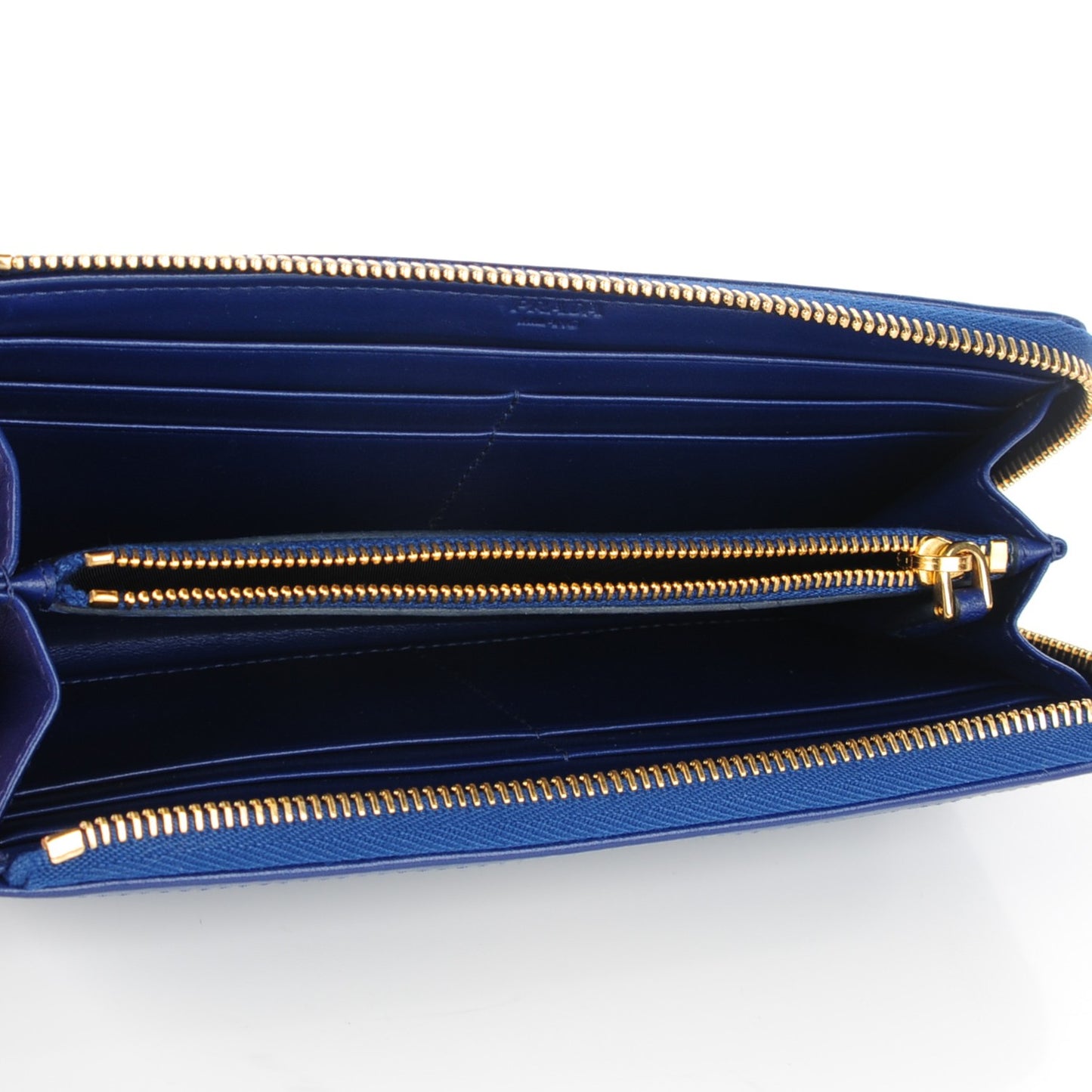 Tessuto Nylon Quilted Zip Around Wallet Bleuette