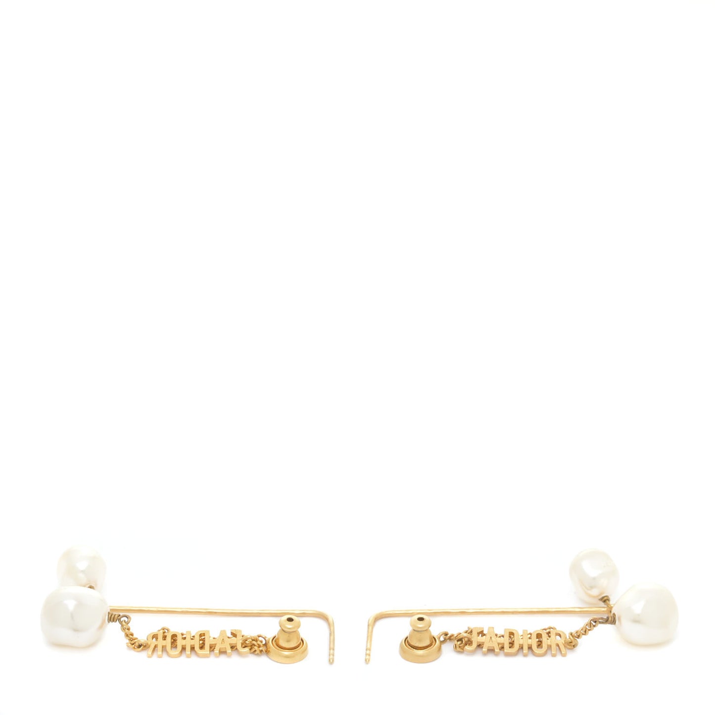 Pearl J'adior Dangle Earrings Gold