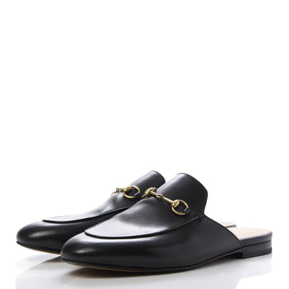 Gucci Calfskin Womens Princetown Slippers 41 Black 3 of 8