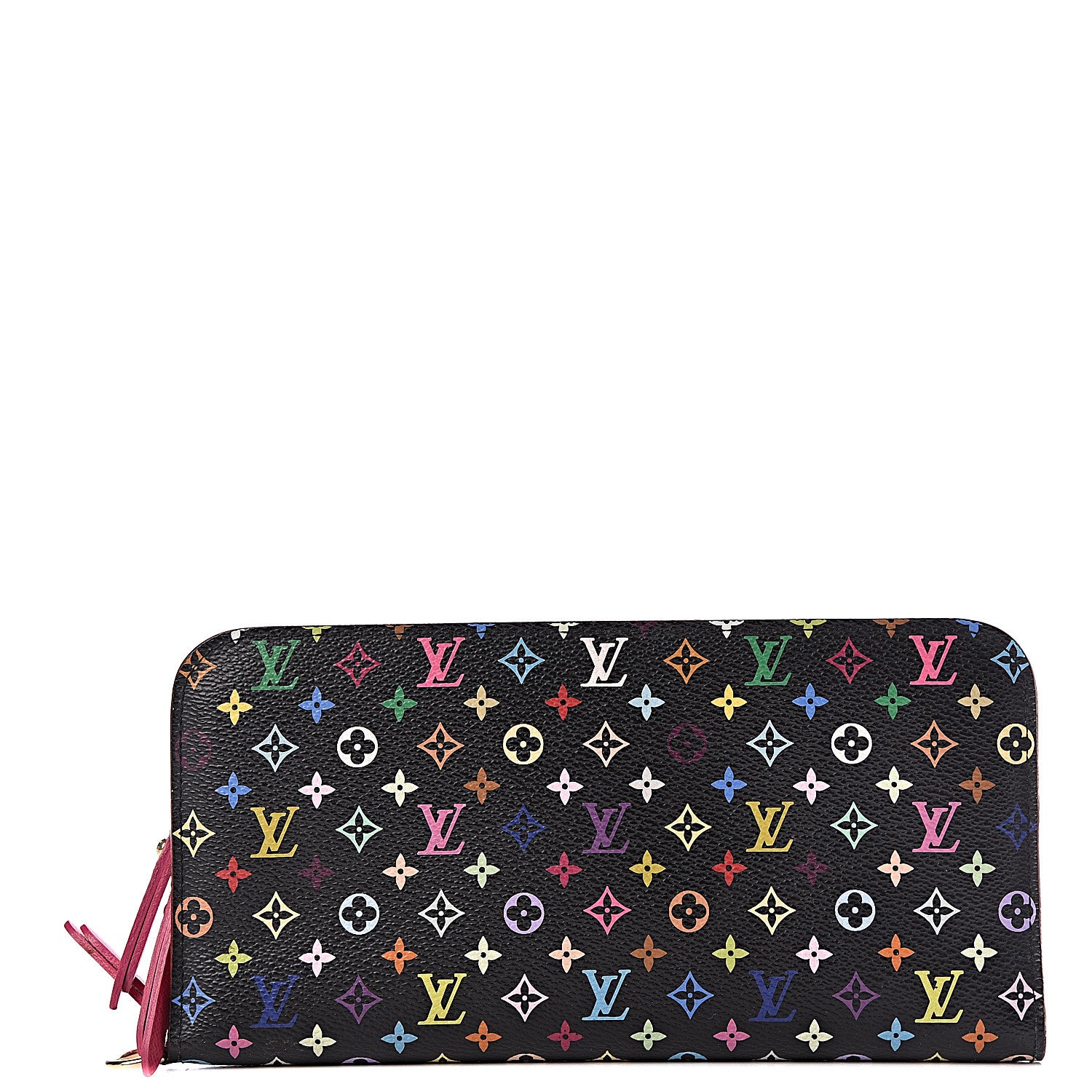 Louis Vuitton Monogram Multicolor Insolite Wallet Black Grenade 1 of 8