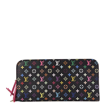 Louis Vuitton Monogram Multicolor Insolite Wallet Black Grenade 1 of 8