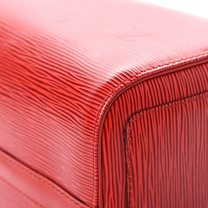 Louis Vuitton Epi Speedy 25 Castillan Red 9 of 18