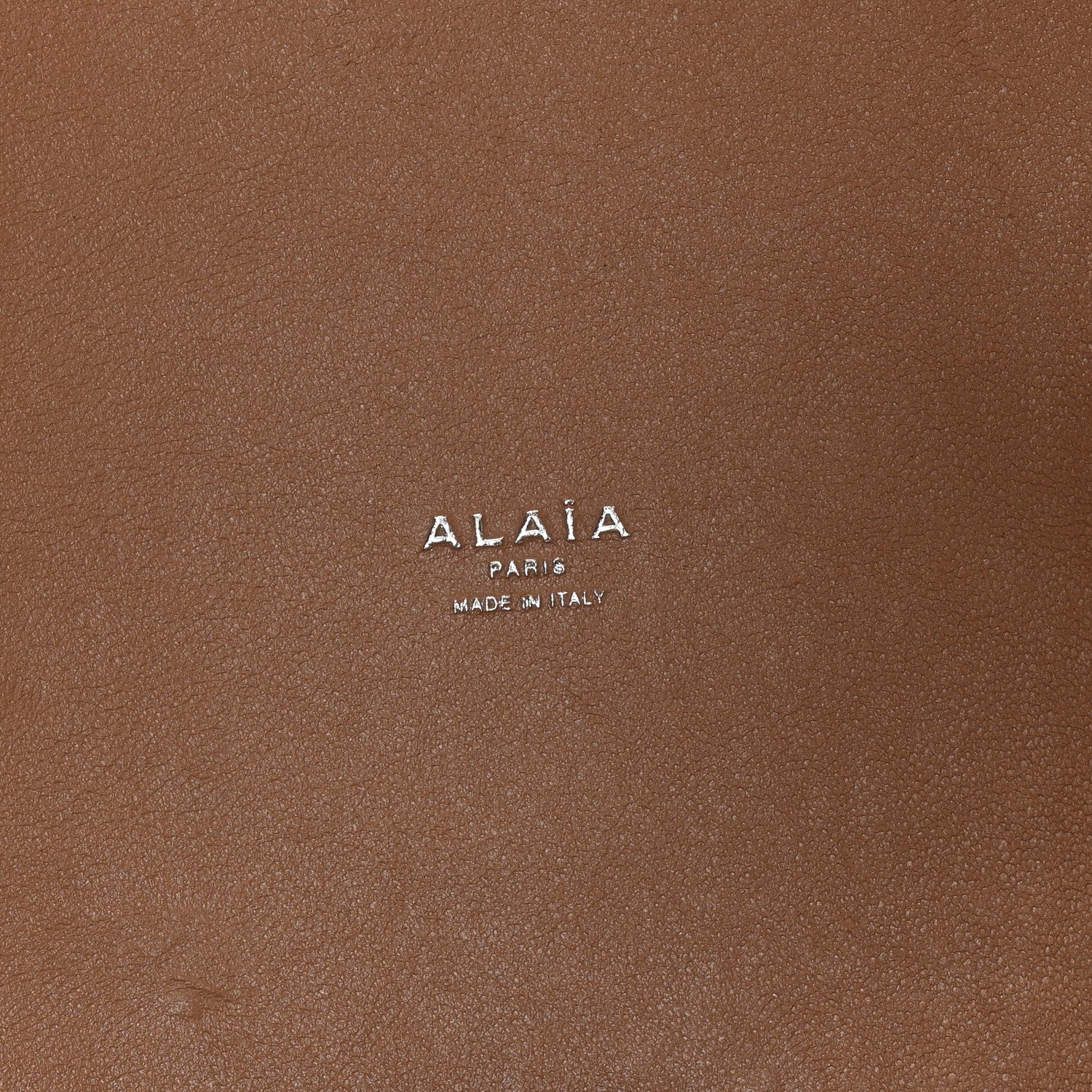 Alaia Calfskin Vienne Mina 32 Bag Sandy 6 of 9