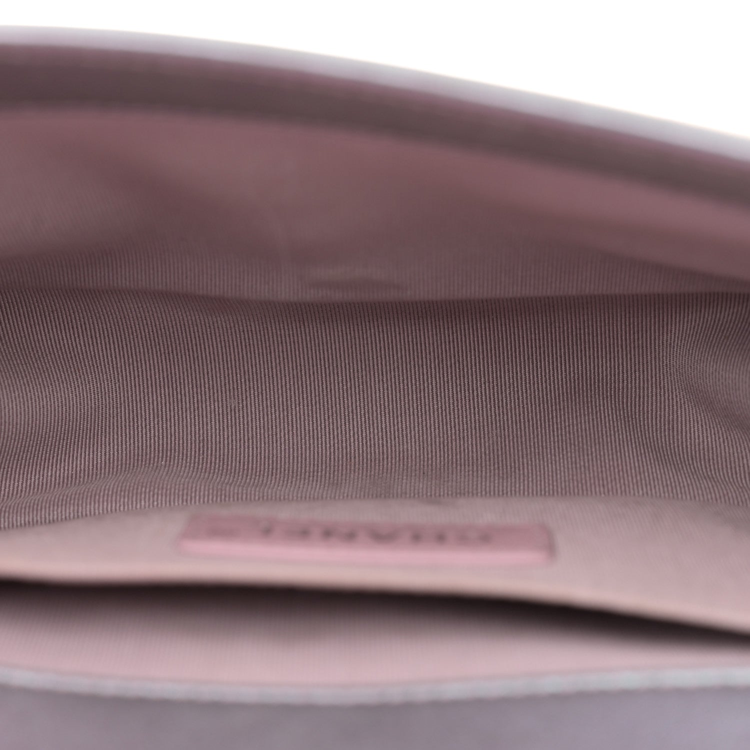 Chanel Iridescent Patent Calfskin PVC Quilted Small Boy Flap Light Purple 5 of 13