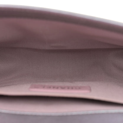 Chanel Iridescent Patent Calfskin PVC Quilted Small Boy Flap Light Purple 5 of 13