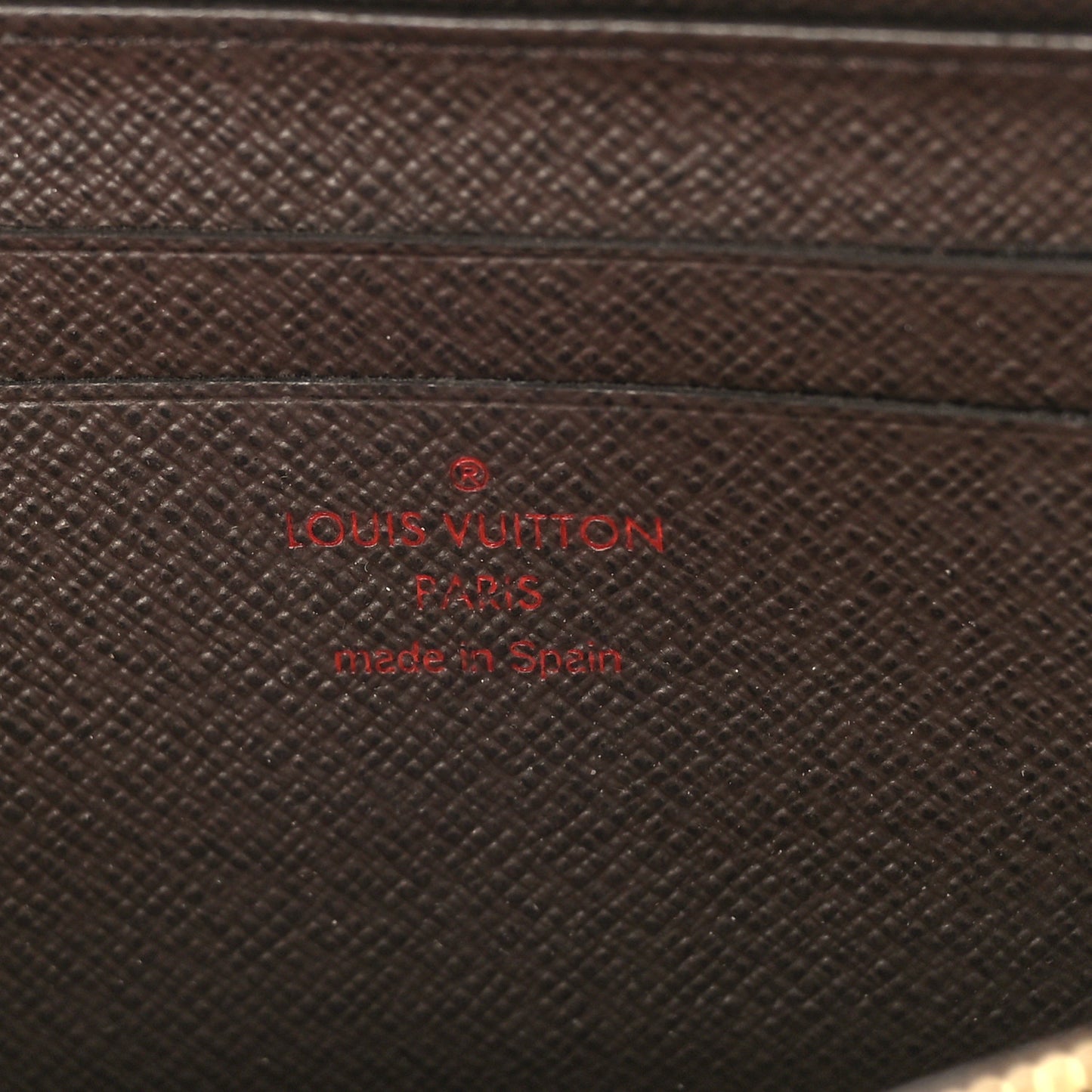 Damier Ebene Porte-Monnaie Zippy Wallet