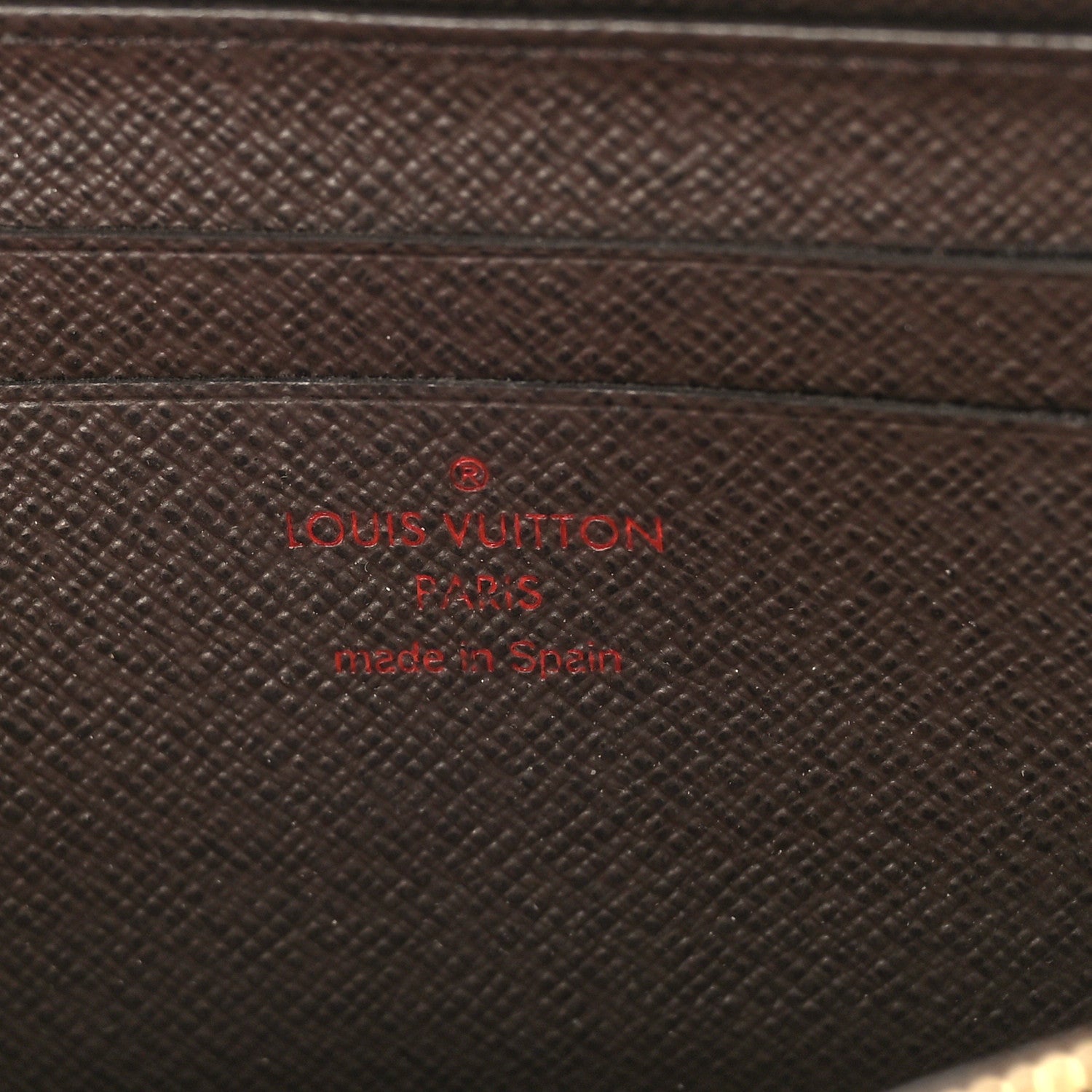 Louis Vuitton Damier Ebene Porte-Monnaie Zippy Wallet 6 of 9