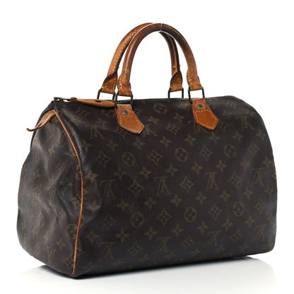 Louis Vuitton Monogram Speedy 35 3 of 12