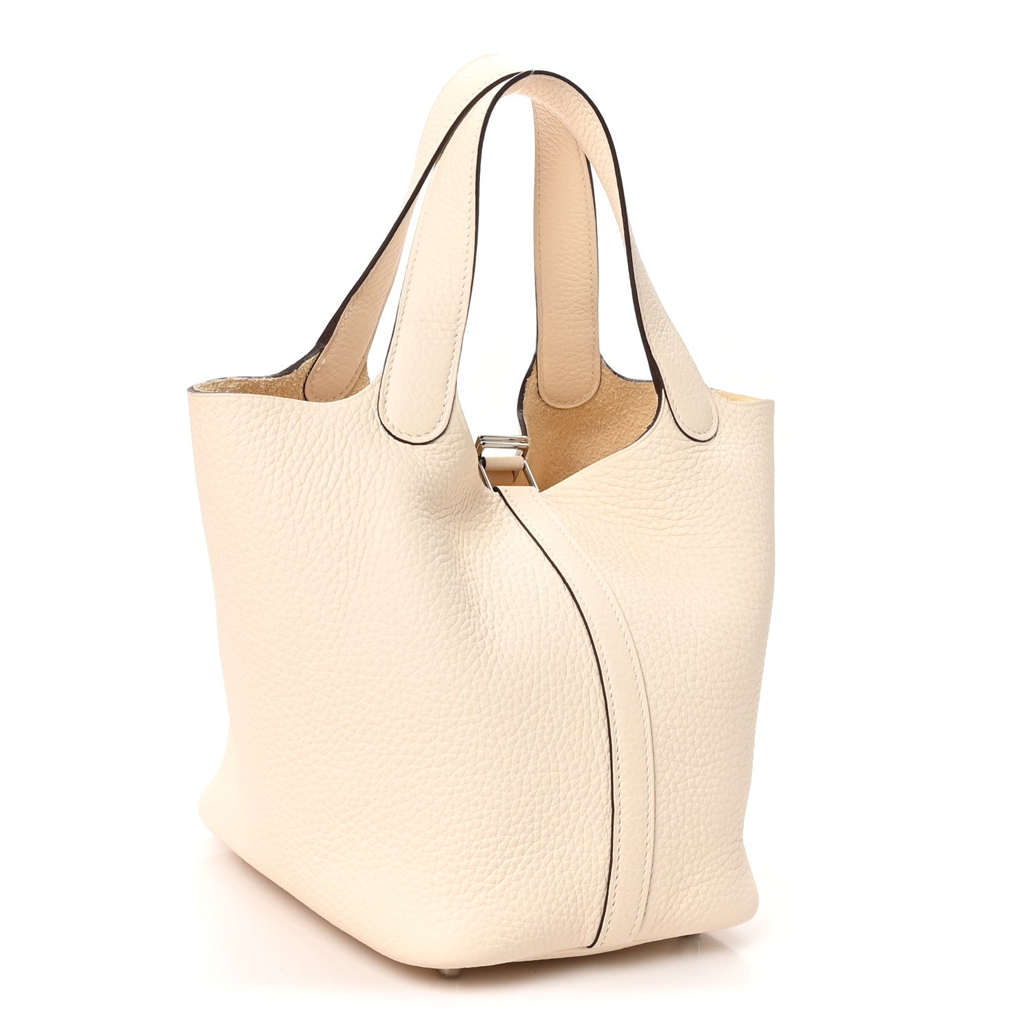 Hermes Taurillon Clemence Picotin Lock 18 PM Nata 3 of 11