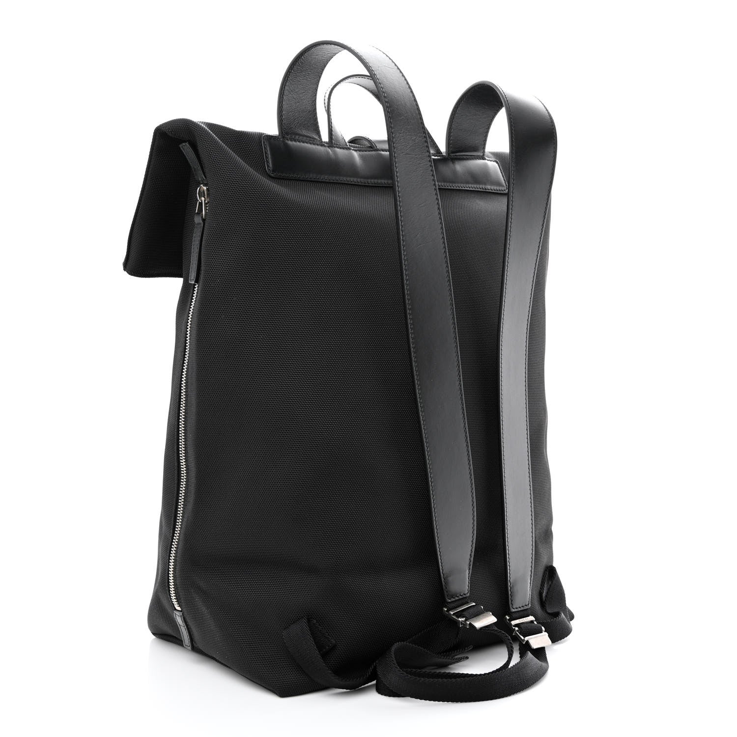 Gucci Techno Canvas Web Single Buckle Backpack Black 3 of 10
