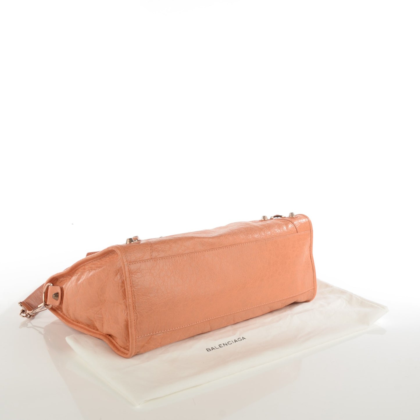 Agneau Giant 12 Rose Gold Hardware City Rose Blush