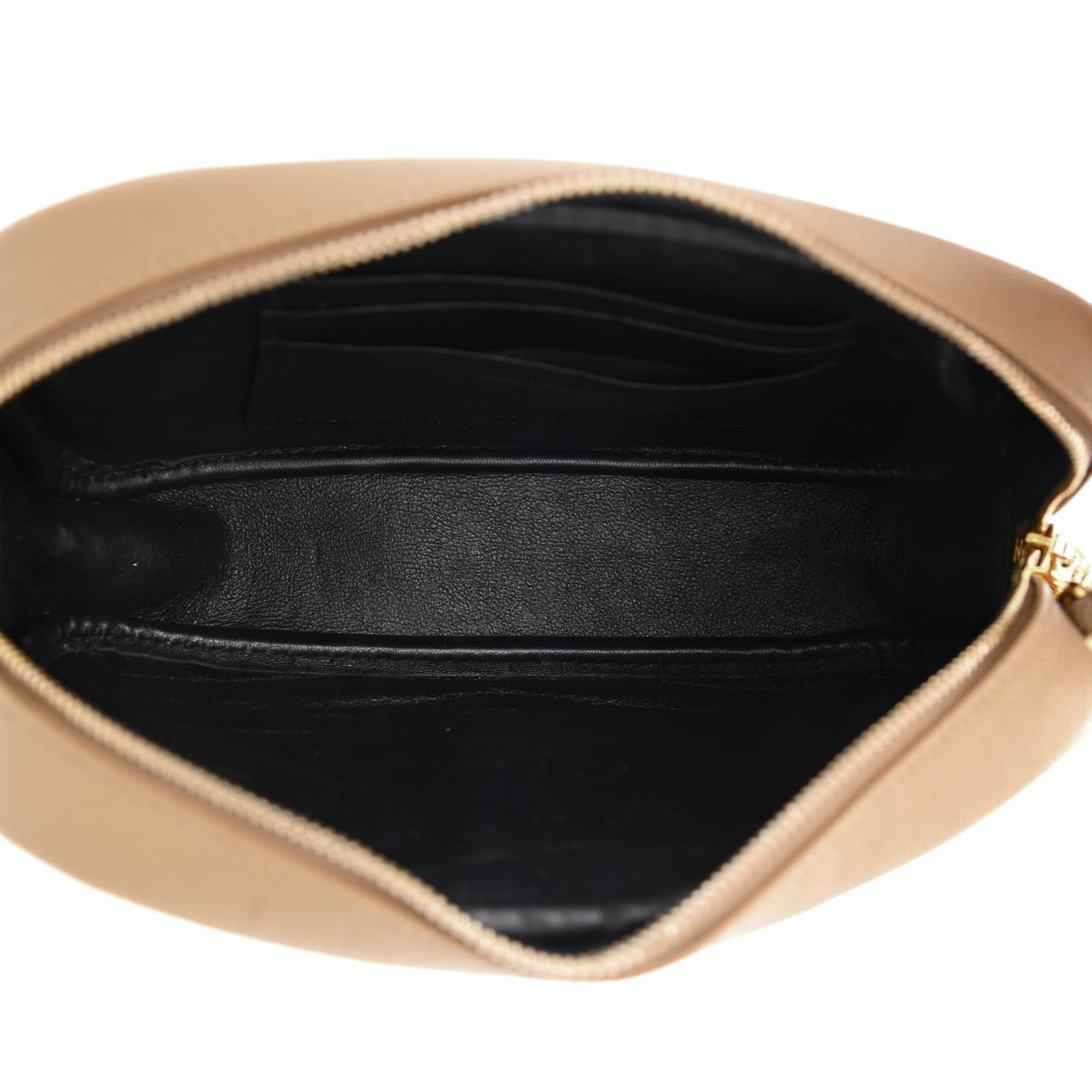 Grain De Poudre Matelasse Monogram Mini Lou Camera Bag Dark Beige