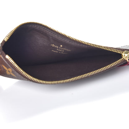 Louis Vuitton Monogram Josephine Wallet Zippered Insert Fuchsia 5 of 7