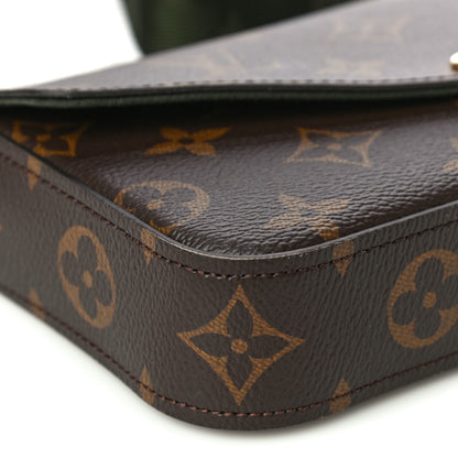 Louis Vuitton Monogram Felicie Strap & Go Kaki 9 of 10