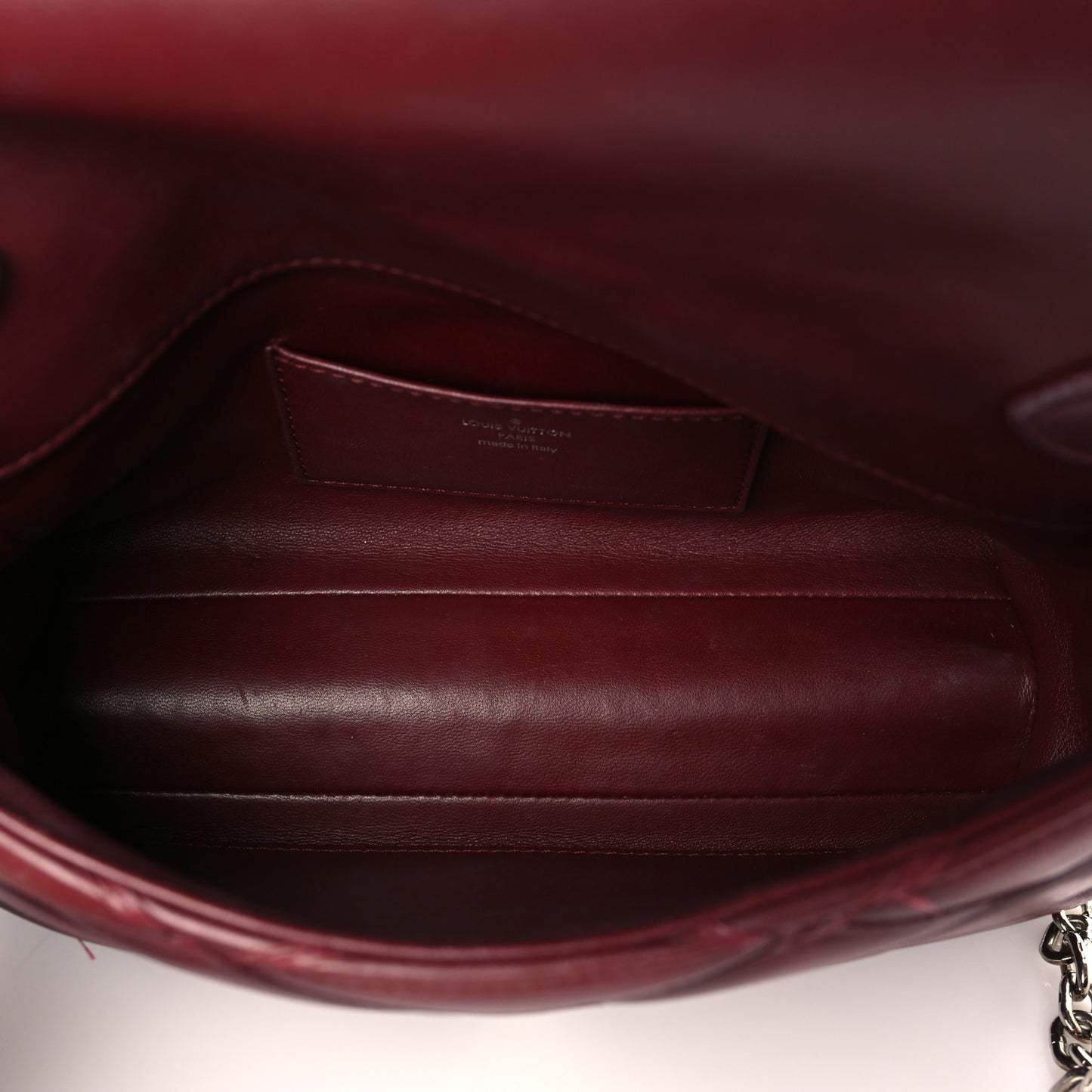 Lambskin Malletage GO-14 PM Bordeaux