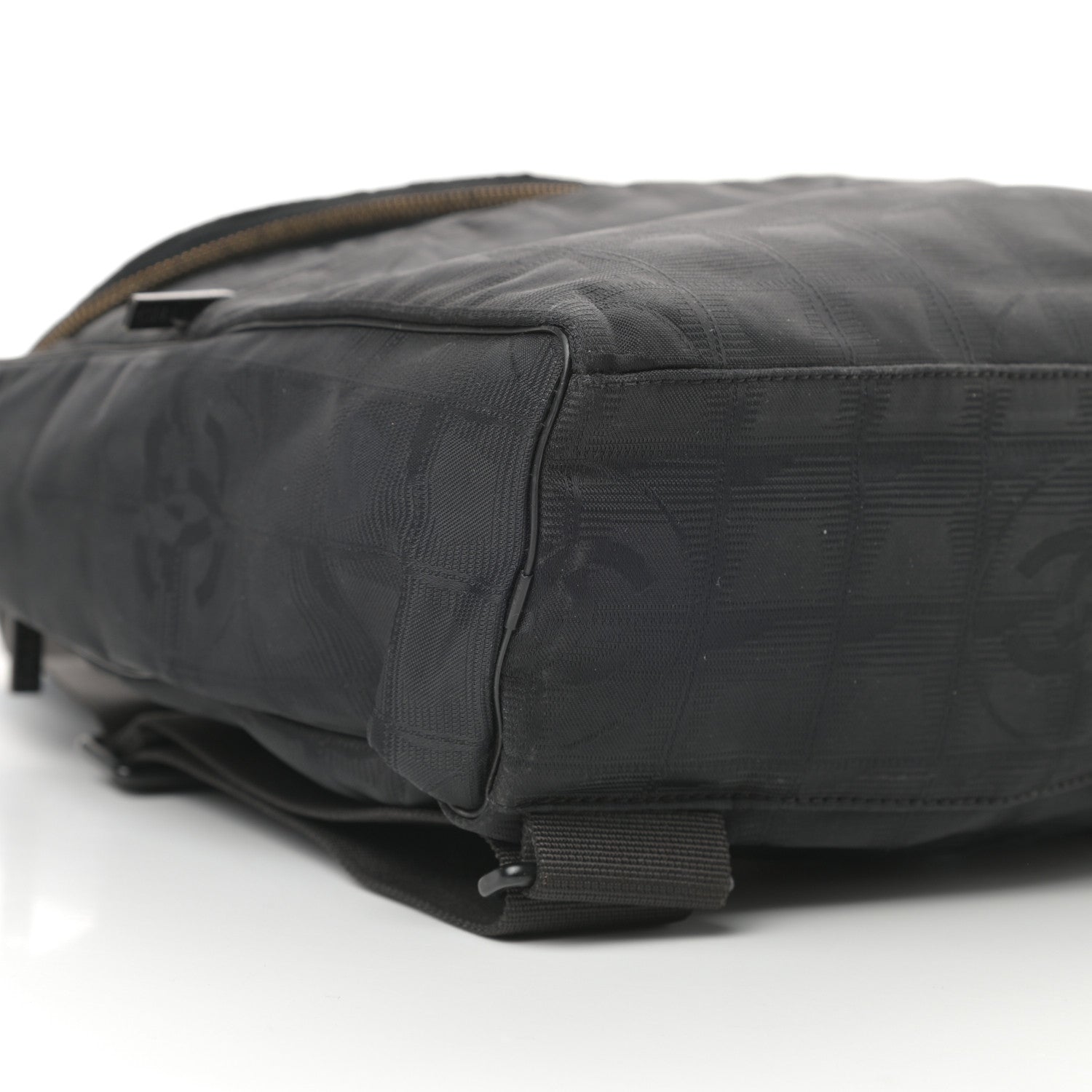 Chanel Nylon Travel Backpack Black 9 of 15