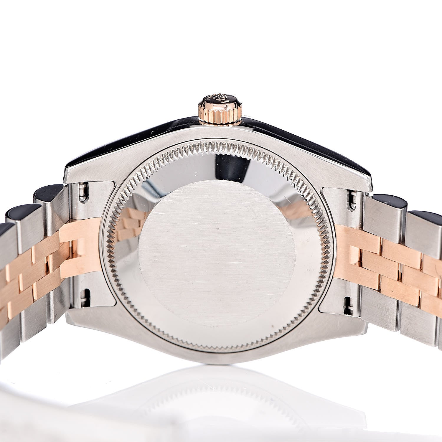 Rolex Stainless Steel 18K Everose Gold 31mm Oyster Perpetual Datejust Watch Pink Roman 178271 5 of 8