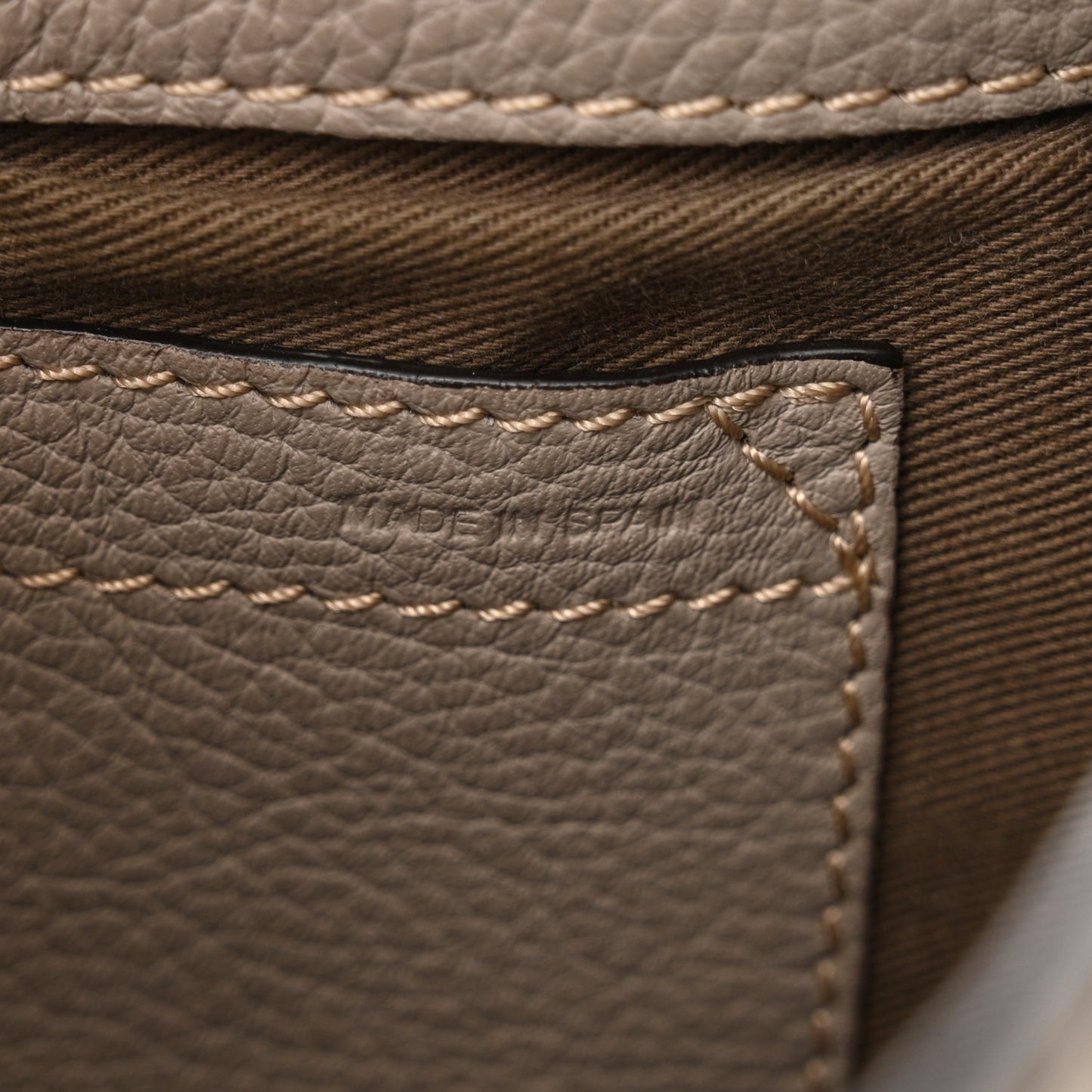 Calfskin Mini Marcie Round Crossbody Bag Pastel Grey