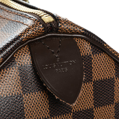 Louis Vuitton Damier Ebene Speedy 30 6 of 9