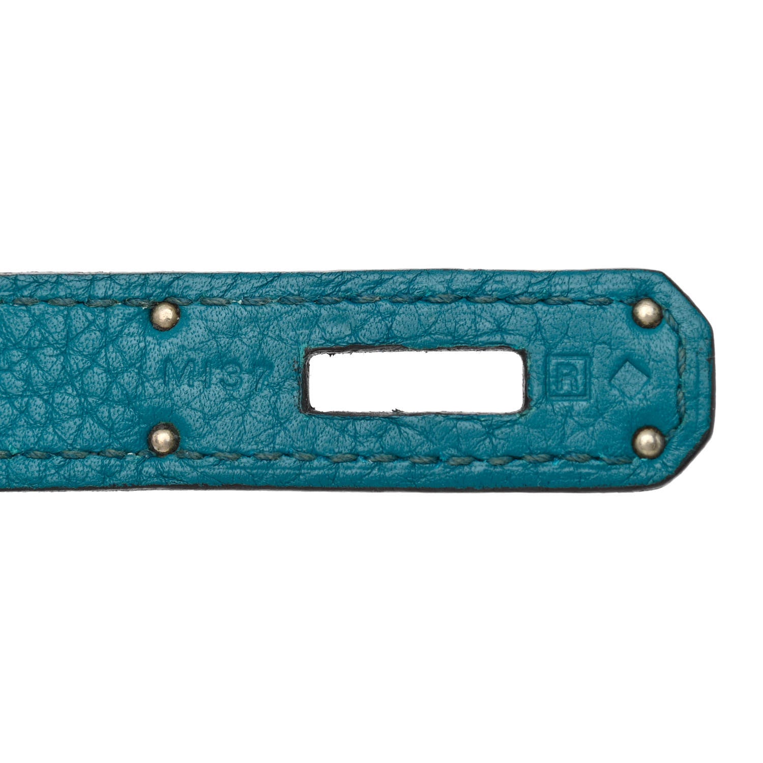 Hermes Taurillon Clemence Kelly Retourne 28 Bleu Izmir 7 of 10