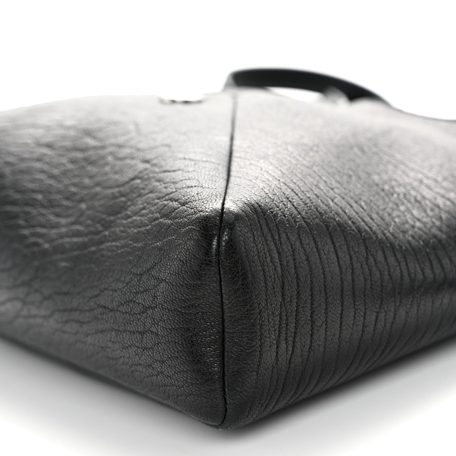 Saint Laurent Lambskin Cassandre Envelope Messenger Black 11 of 12