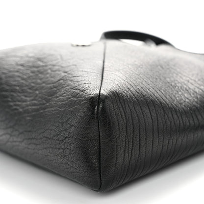 Saint Laurent Lambskin Cassandre Envelope Messenger Black 11 of 12