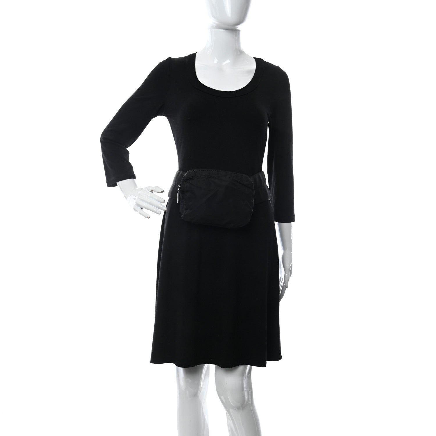 Prada Tessuto Sport Belt Bag Black 2 of 12
