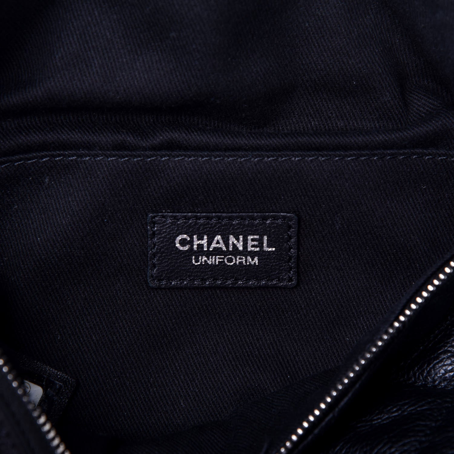 Chanel Grained Calfskin Quilted Waist Belt Bag Black 6 of 10