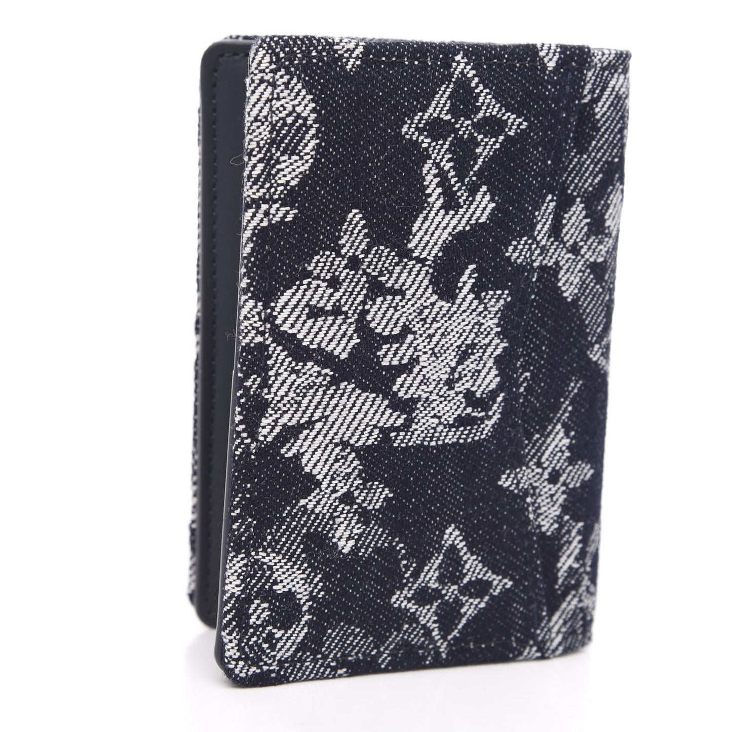 Monogram Tapestry Pocket Organizer Bleu