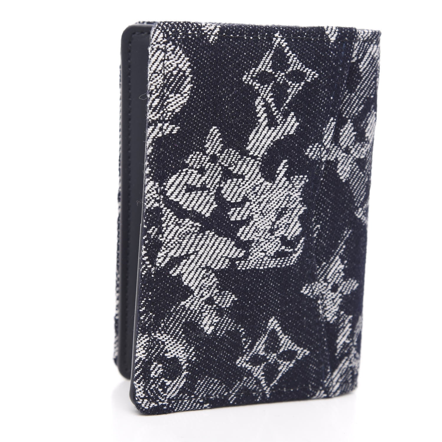 Louis Vuitton Monogram Tapestry Pocket Organizer Bleu 3 of 7