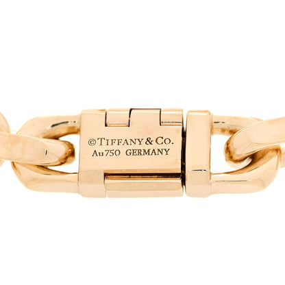 Tiffany 18K Yellow Gold 1837 Makers ID Chain Bracelet 4 of 5