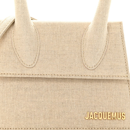 Jacquemus Linen Le Chiquito Moyen Light Greige 7 of 9