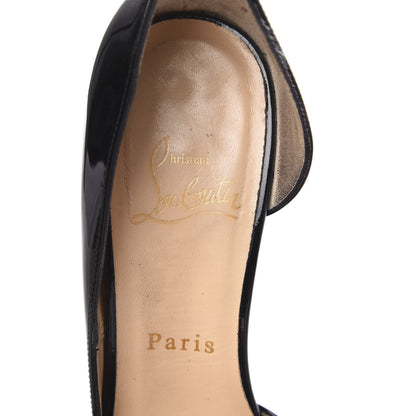 Christian Louboutin Patent Iriza 100 Pumps 37.5 Black 7 of 13