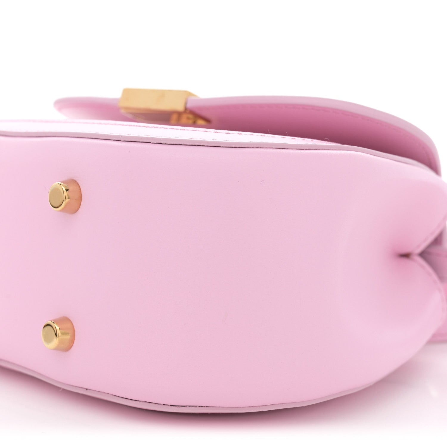 Versace Calfskin Greca Goddess Mini Top Handle Bag Pink 10 of 13