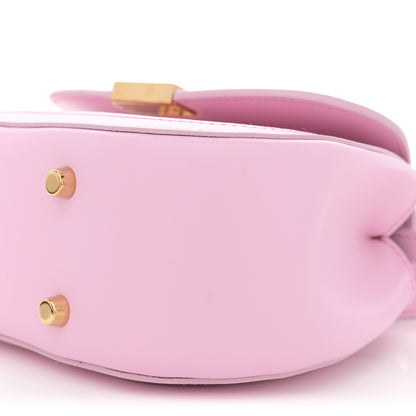 Versace Calfskin Greca Goddess Mini Top Handle Bag Pink 10 of 13