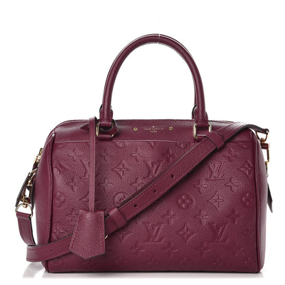Louis Vuitton Empreinte Speedy Bandouliere 25 NM Raisin 1 of 7