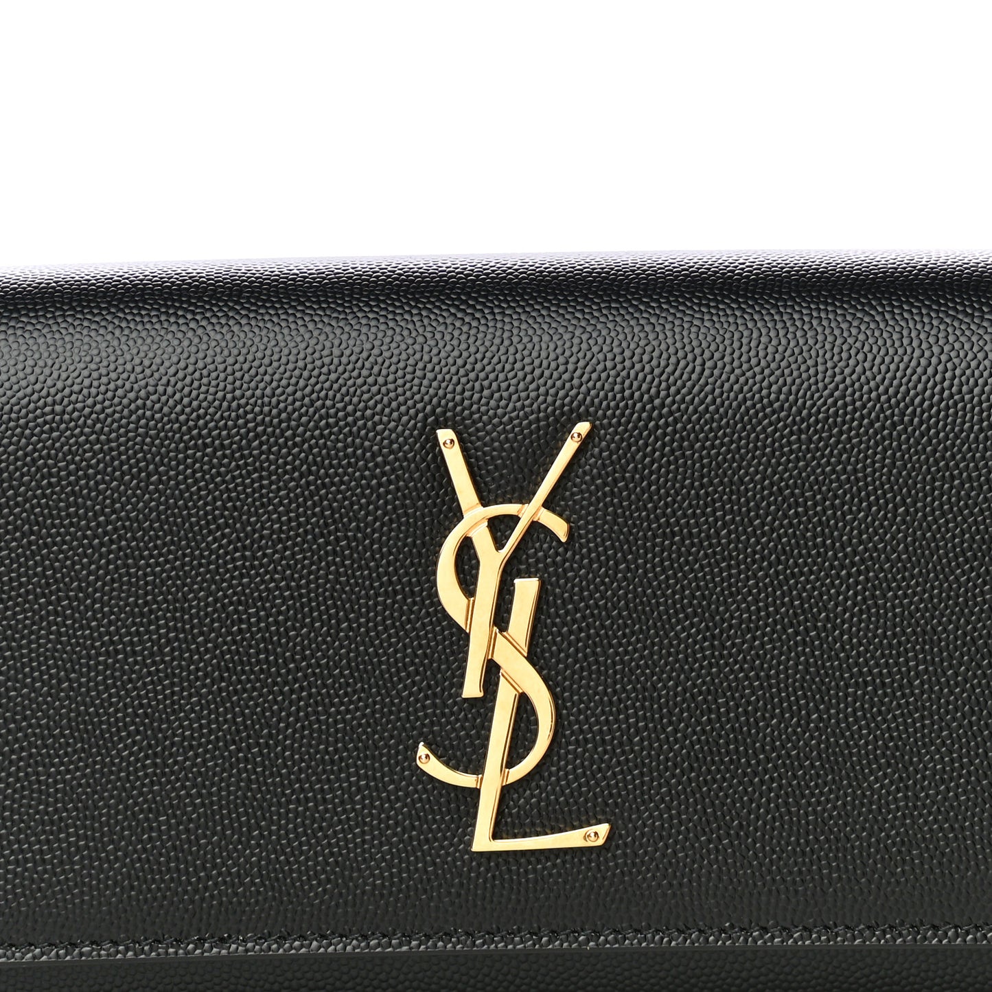 Grain De Poudre Monogram Kate Belt Bag Black